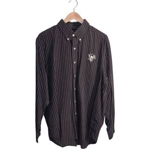 Antigua Pittsburgh Penguins Men's Button-down Shirt L